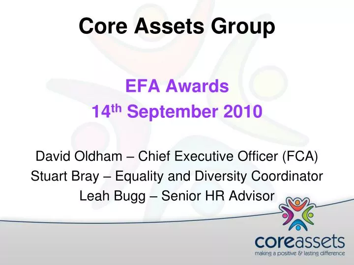 core assets group n.