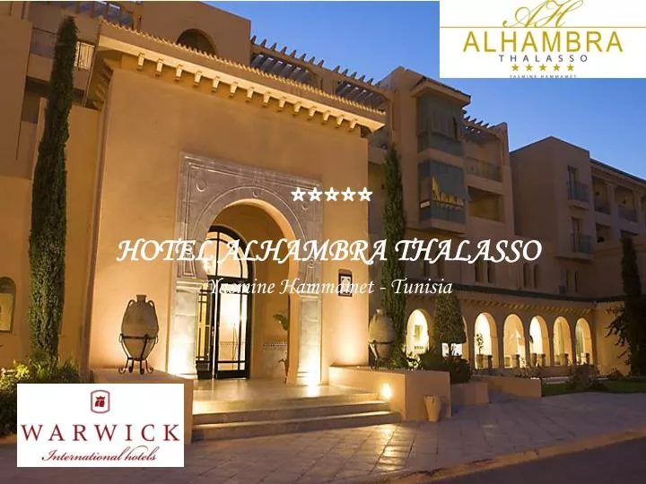 hotel alhambra thalasso yasmine hammamet tunisia n.