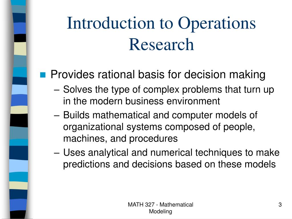 operation research chapter 2 ppt
