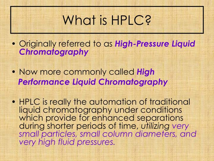 What is hplc chromatography at eric phillips blog