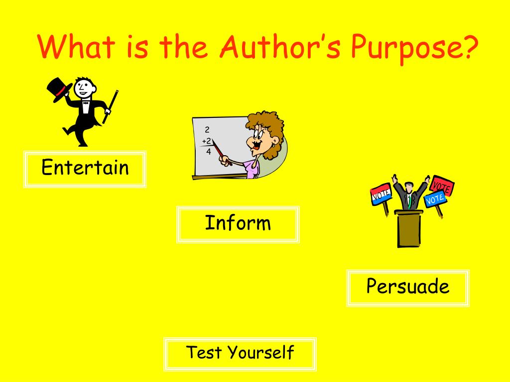 author's purpose in autobiography