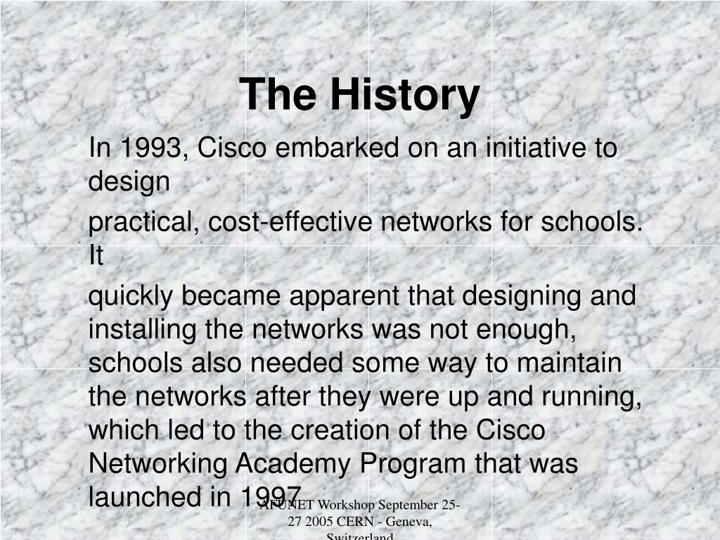 Ppt cisco network academy program in africa makerere university fcit
