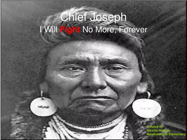 chief joseph n.