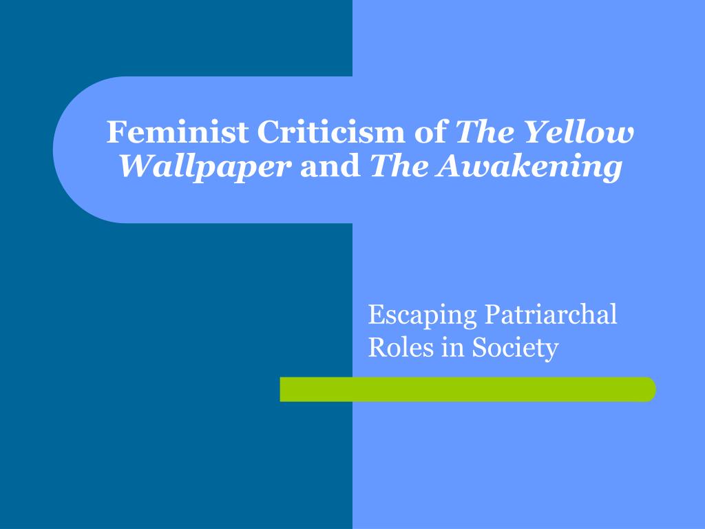 the yellow wallpaper criticism