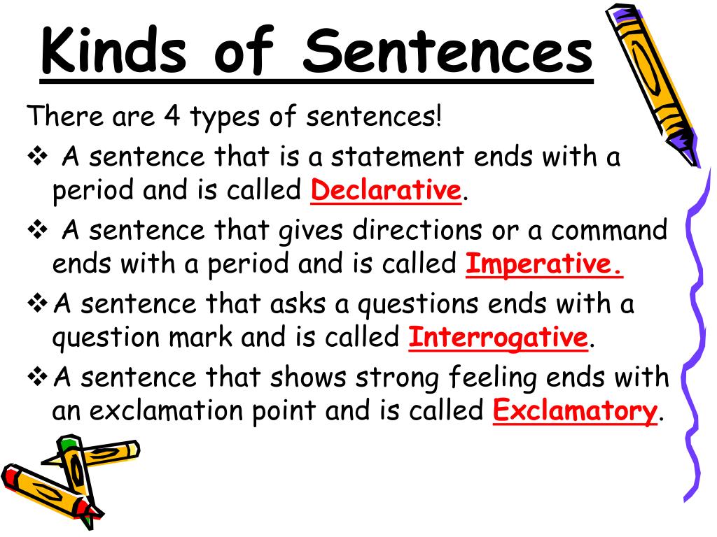 presentation on sentence