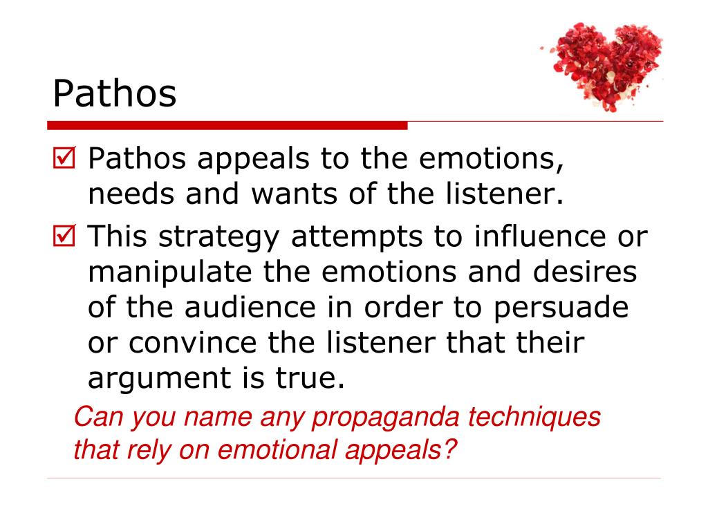 pathos speech rhetorical analysis