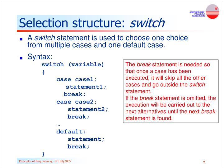 Ppt Chapter 5 Structured Programming Powerpoint Presentation Id655874 5914