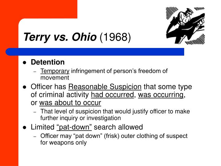 The Case Of Terry Vs Ohio