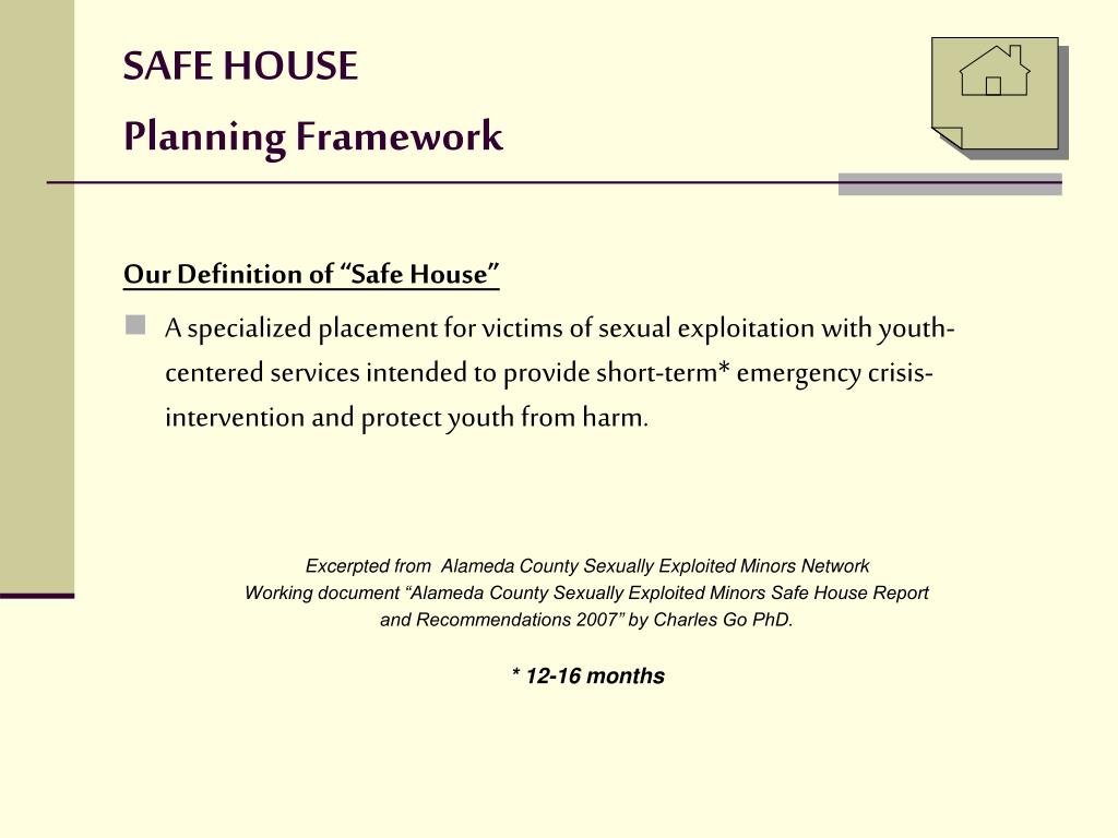 Safe House Examples PPT - National Association of Counties (NACo) Annual Conference July 13 ...