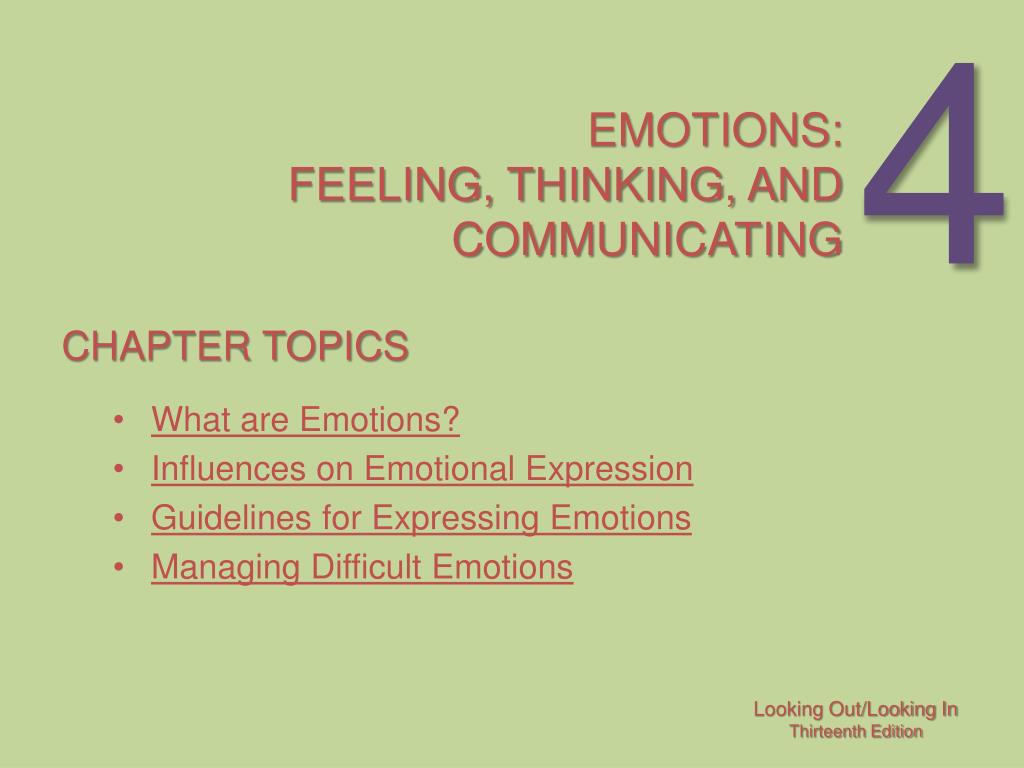 Guidelines For Communicating Emotions Effectively