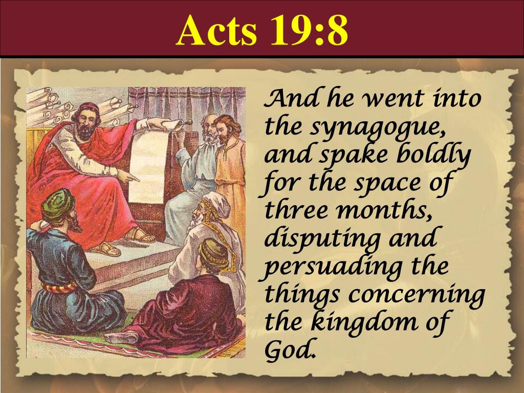 PPT Book Of Acts Chapter 19 PowerPoint Presentation Free Download 