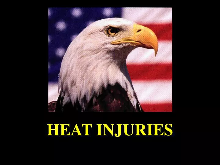 heat injuries n.