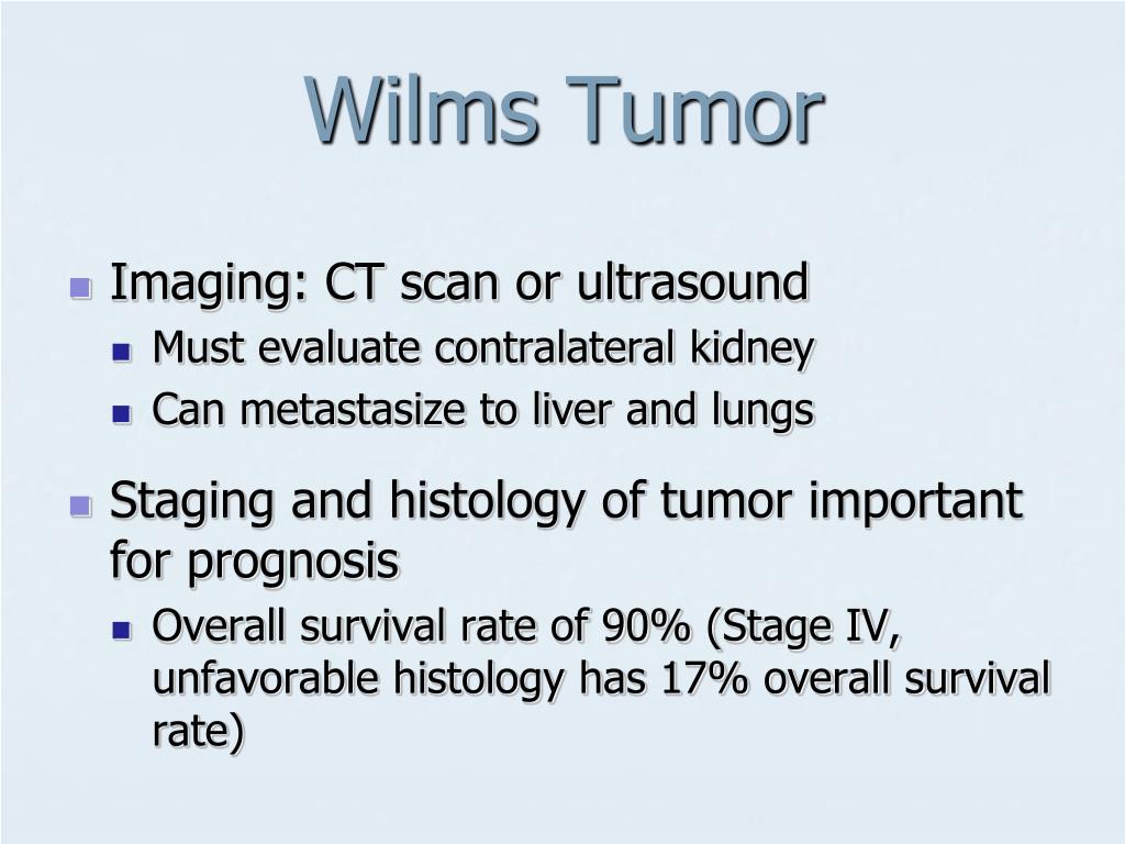 Wilms Tumor.