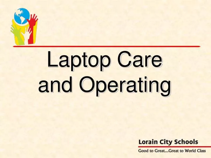 laptop care and operating n.