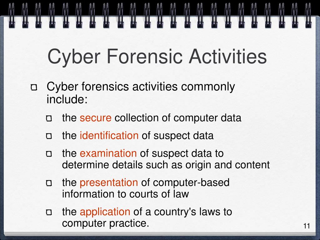 cyber forensics presentation