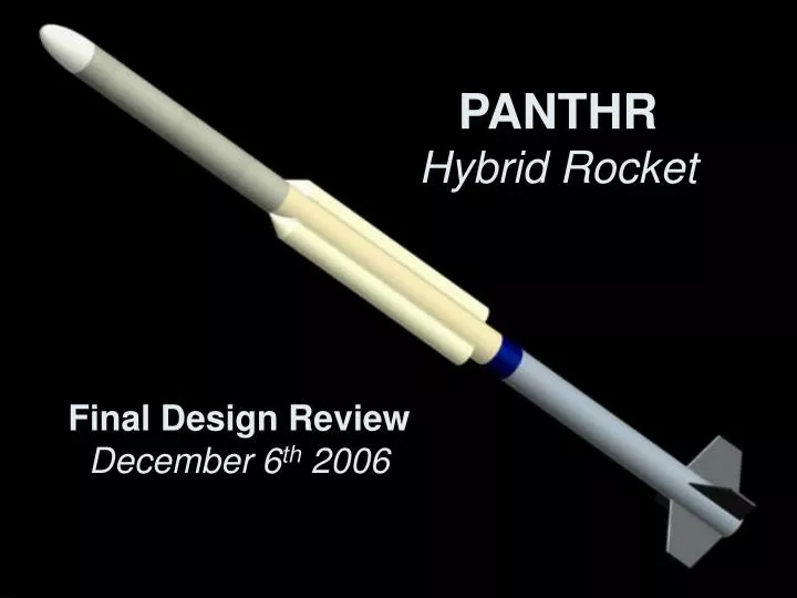 panthr hybrid rocket n.