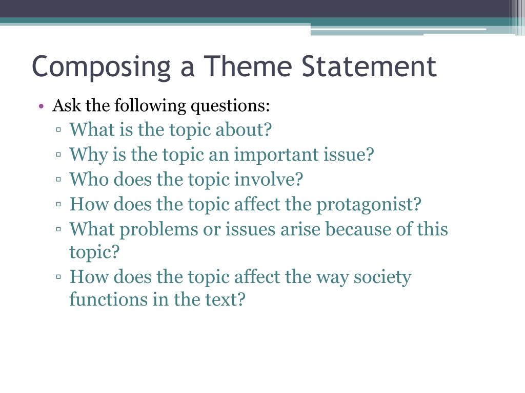 PPT Theme Statements PowerPoint Presentation, free download ID661300