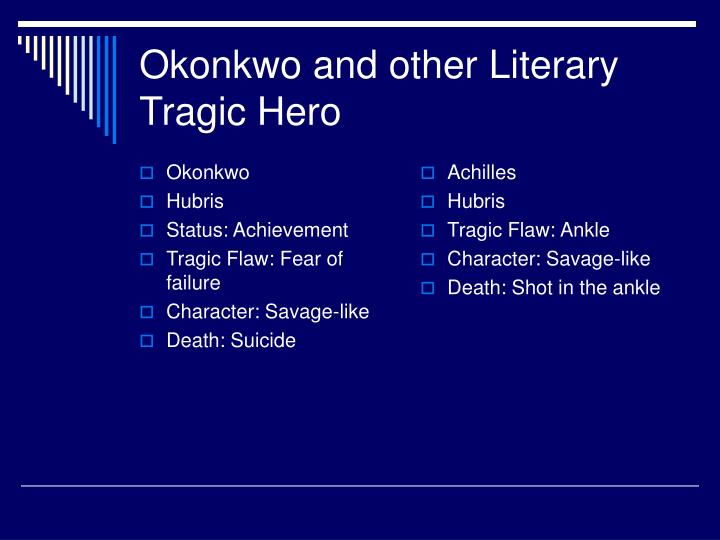 okonkwo tragic flaw essay