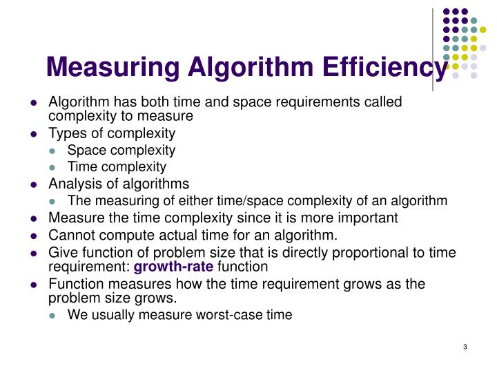 PPT - The Efficiency of Algorithms PowerPoint Presentation - ID:663522