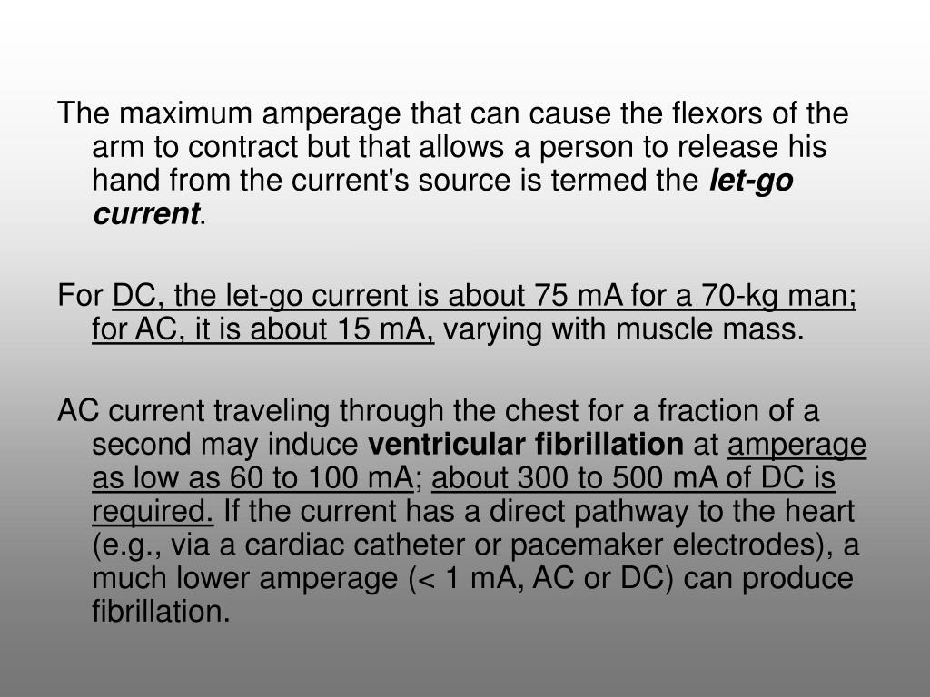 PPT Effects Of Electric Current On Human Body PowerPoint Presentation 