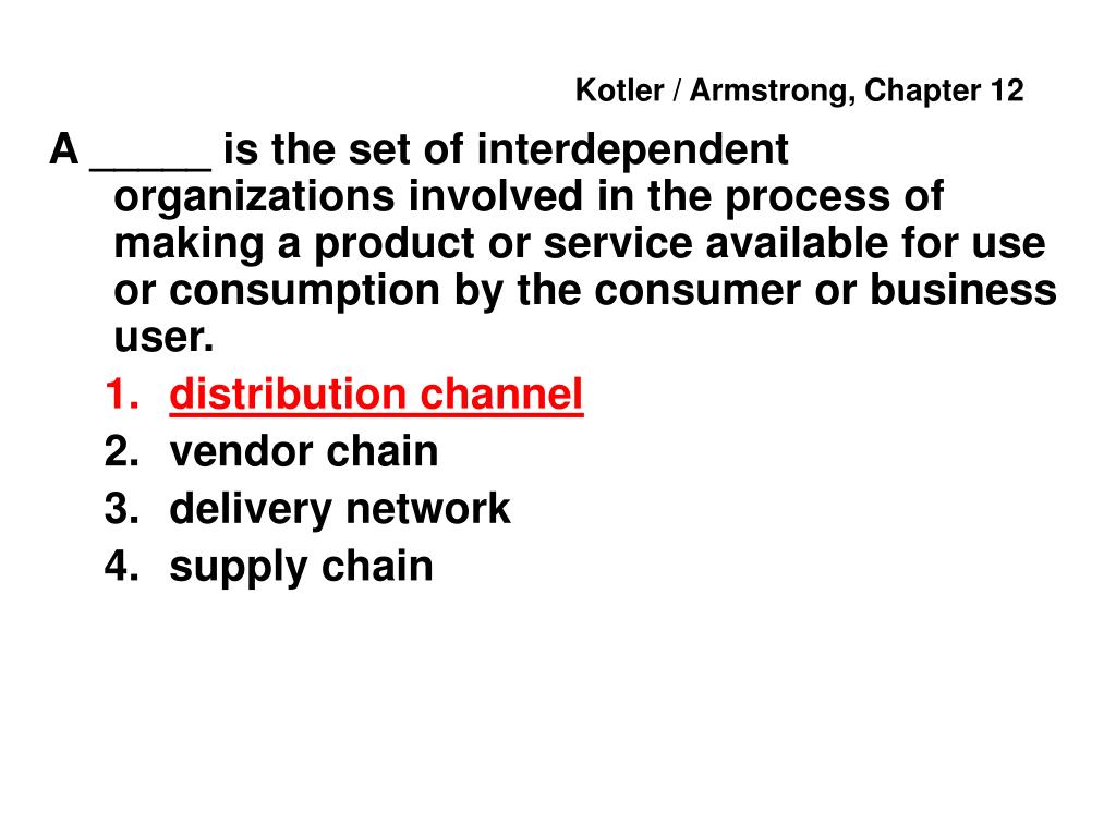 value delivery network definition