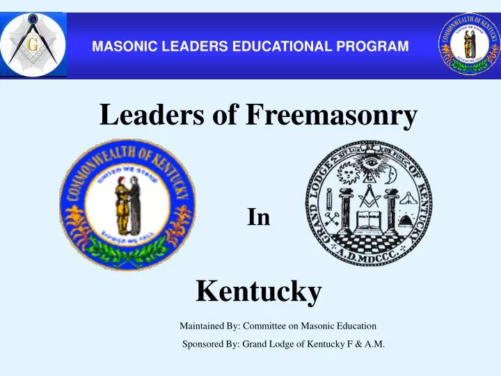 masonic leaders educational program n.