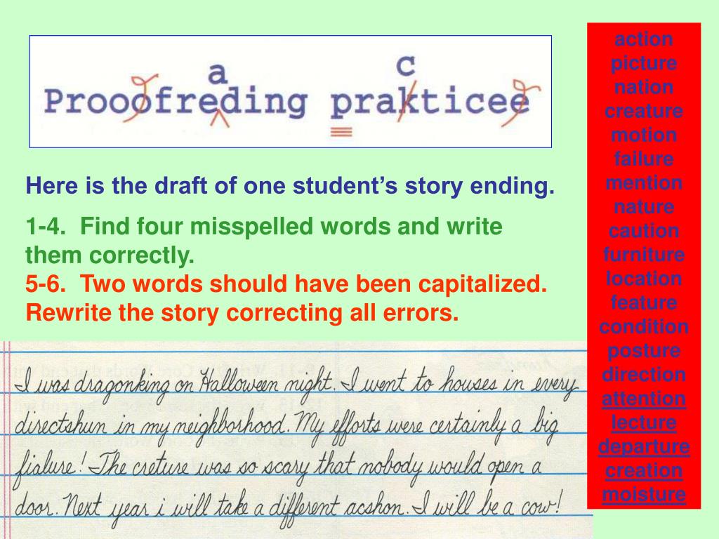 Words end with i. Words Ending in or. Words Ending in tion. Words Ending in Ture. Words Ending with all.