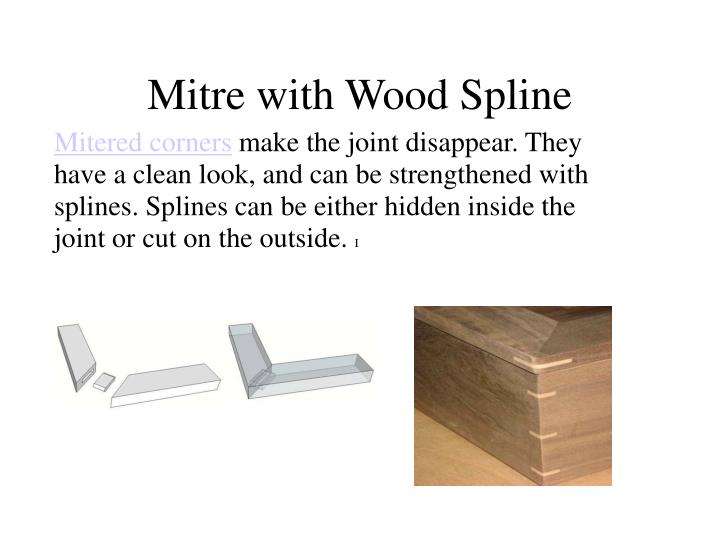 PPT Types of Wood Joints PowerPoint Presentation ID665221
