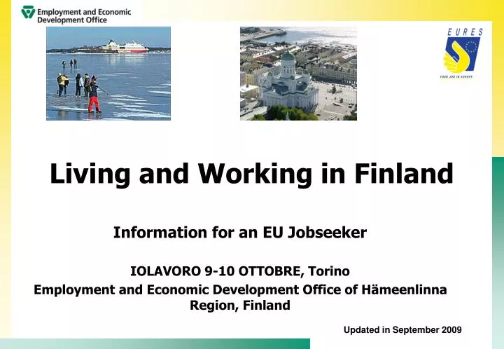 living and working in finland n.