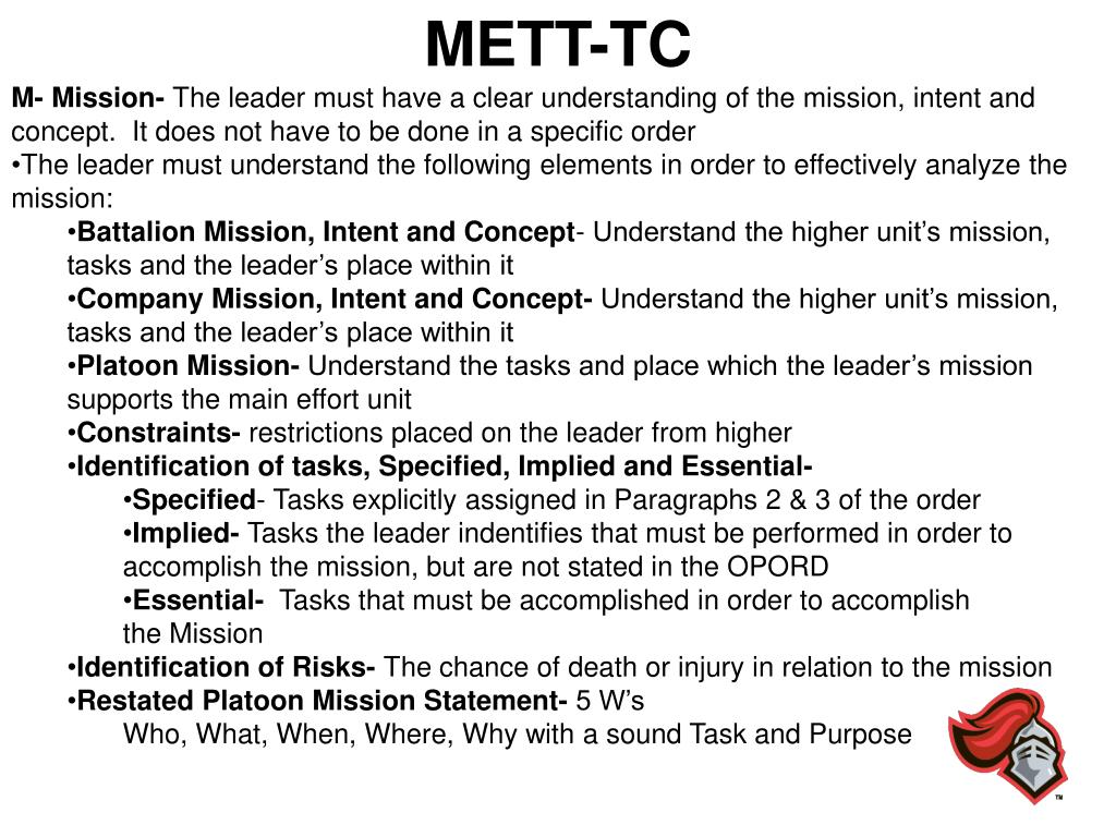 What is mett tc