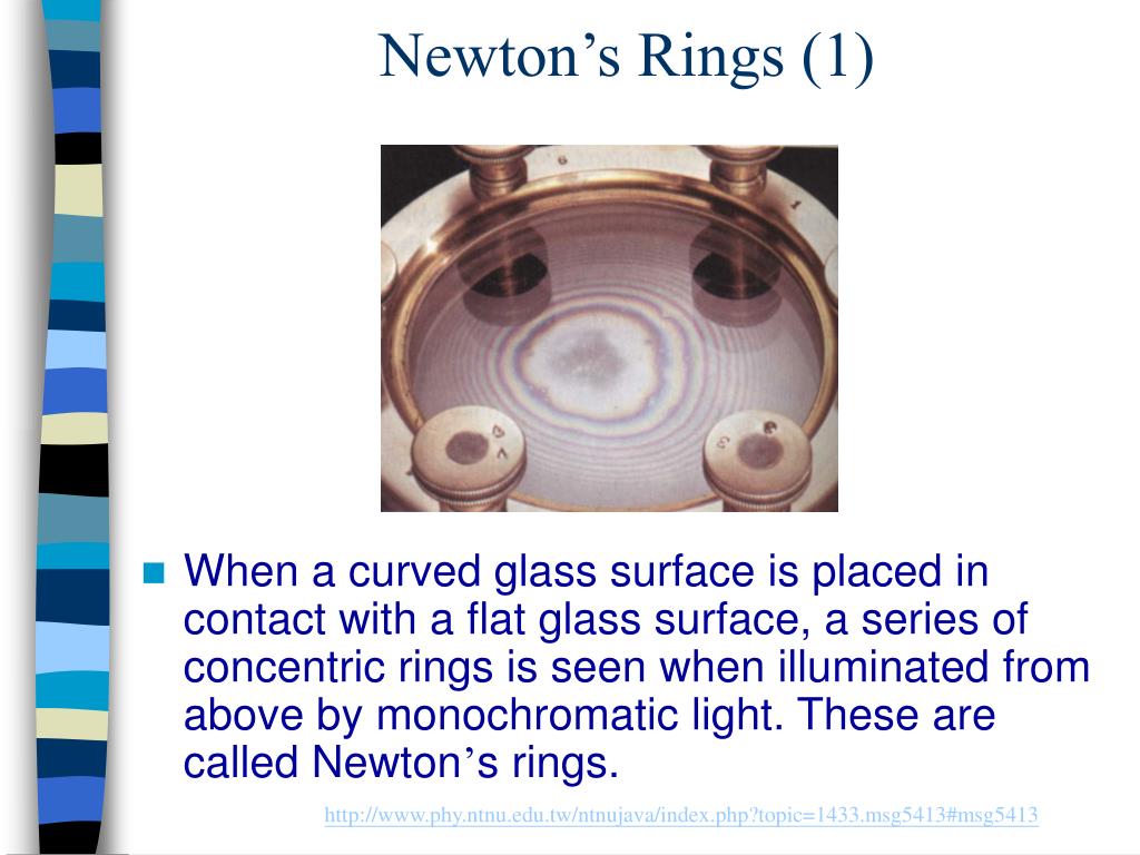 Newton's Ring Experiment | PDF