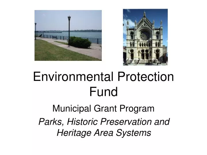 environmental protection fund n.