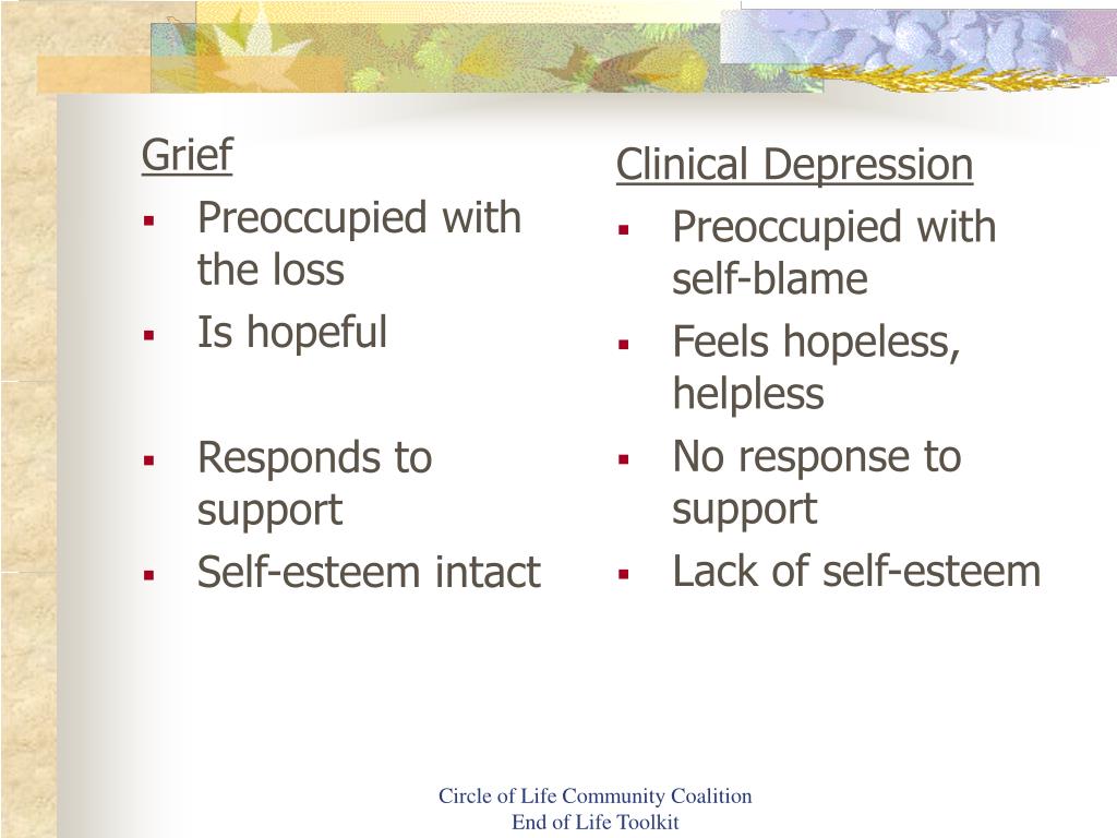 PPT Grief And Bereavement PowerPoint Presentation Free Download ID 