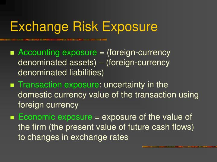  Foreign Exchange Transaction Risk What Are The Types Of Foreign