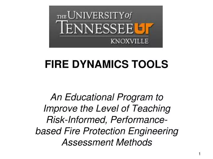 fire dynamics tools n.