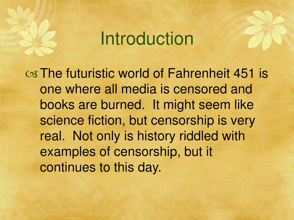 examples of censorship in fahrenheit 451