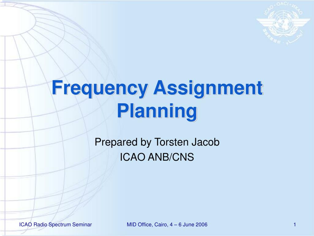 frequency assignment process