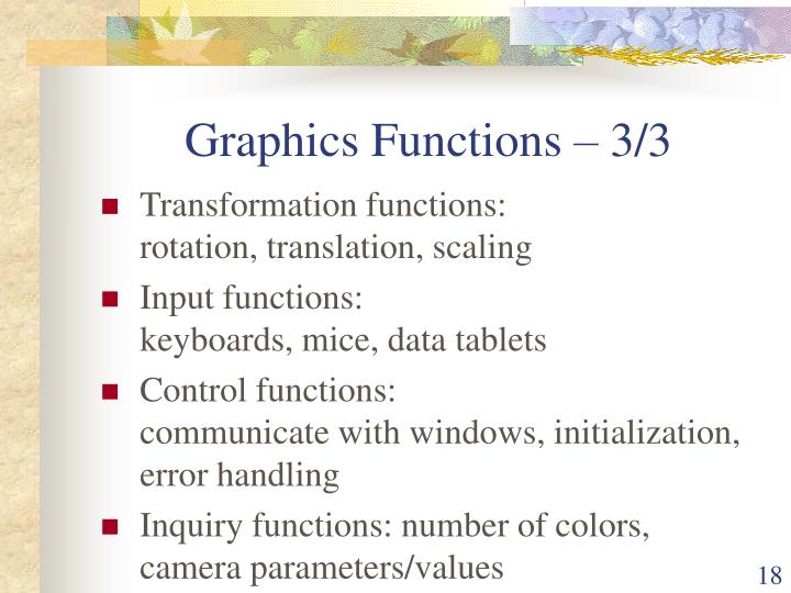 PPT - Chapter 2 Graphics Programming PowerPoint Presentation - ID:669122