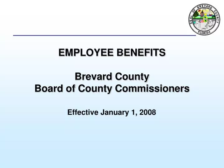 employee benefits brevard county board of county commissioners n.