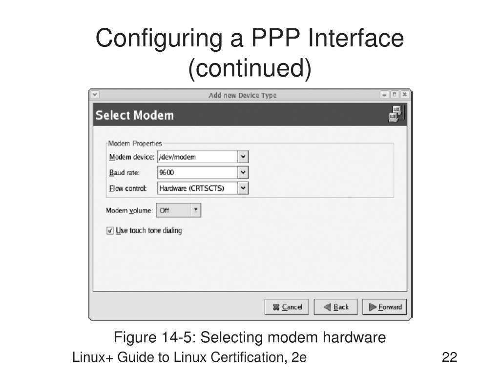 tcp ip over serial ppp
