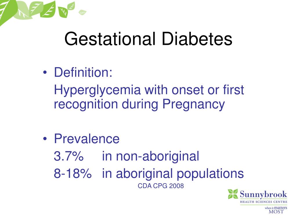 presentation on gestational diabetes