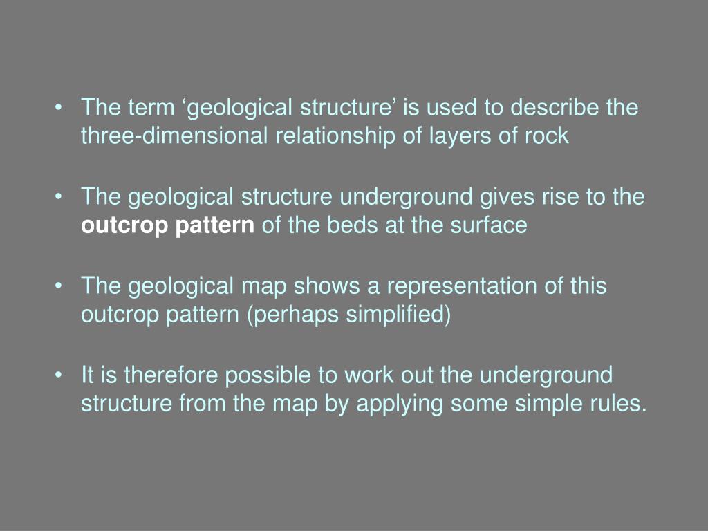 Ppt Lecture 3 Geological Structures And Maps Powerpoint