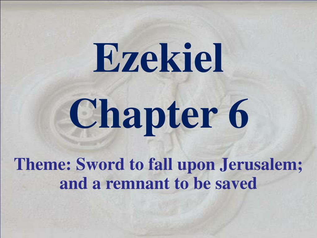 Ezekiel chapter 6