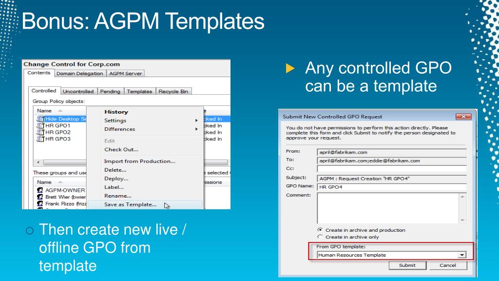 PPT Manage Group Policy with Microsoft Advanced Group Policy PPT Manage Group Policy with Microsoft Advanced Group Policy