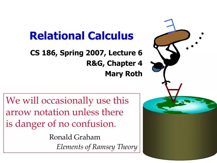 relational calculus n.