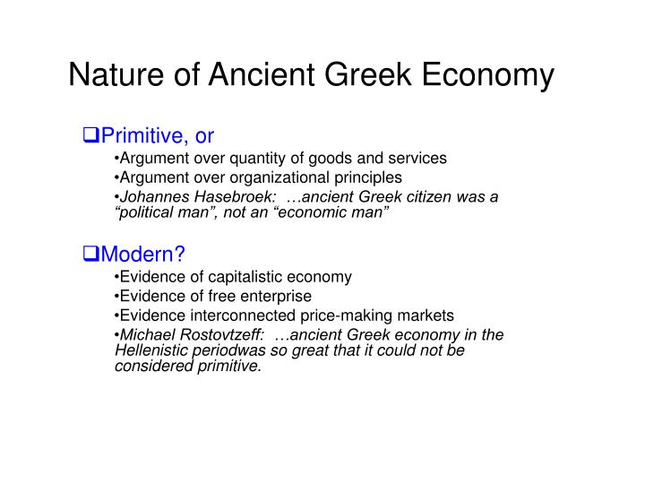 PPT Economy Of Ancient Greece PowerPoint Presentation ID 673238   Nature Of Ancient Greek Economy N 