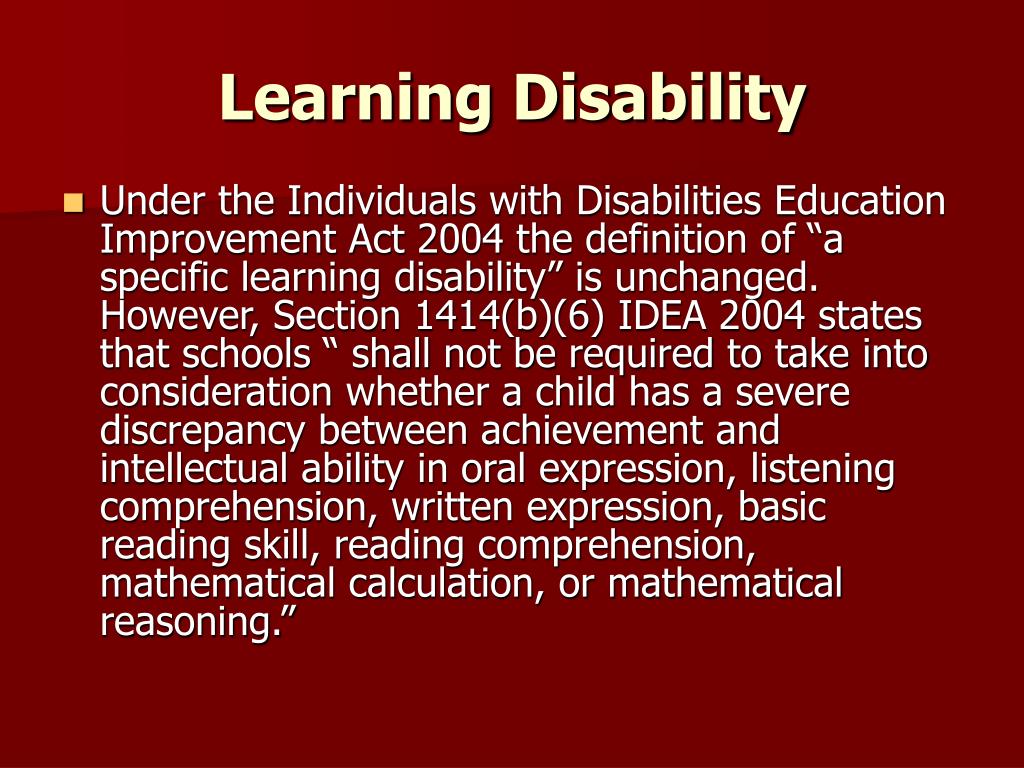 learning-disability