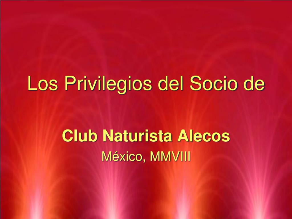PPT - Los Privilegios del Socio de PowerPoint Presentation, free download -  ID:673870