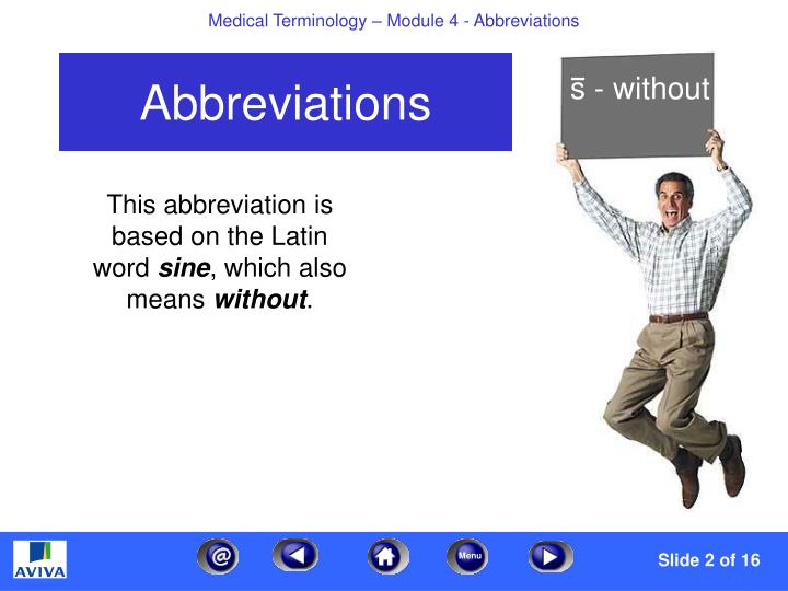 Ppt Common Medical Abbreviations Powerpoint Presentation Free