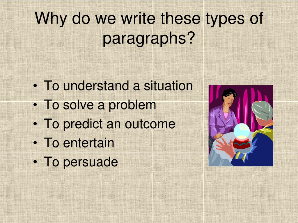 cause and effect paragraph ppt